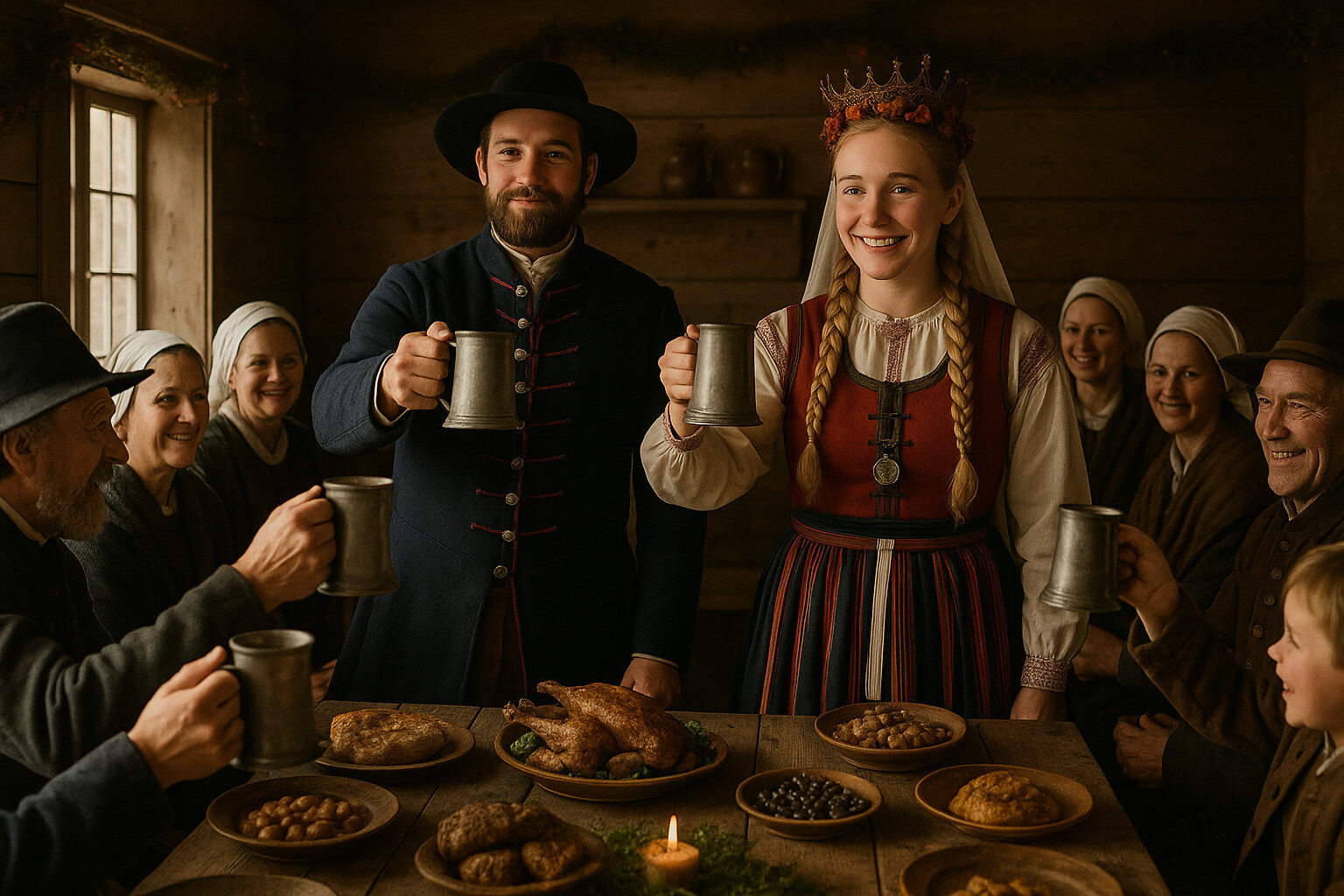 Bröllp 1600-tal i Sverige