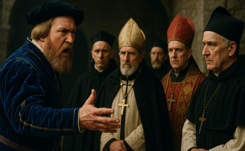 Gustav Vasa på Västerås Riksdag 1527